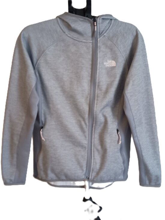 The North Face Jackets & Blazers - The North Face Gray Hoodie Lightweight Jacket Women’s Size L